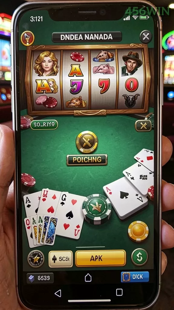 Cuplikan layar AWANLUCK — menu navigasi